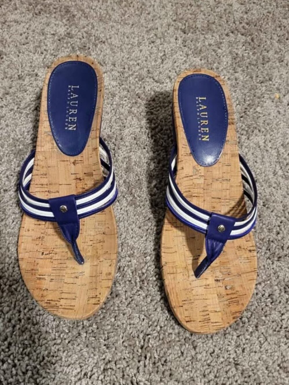 Lauren Ralph Lauren Raven Wedge Sandals
